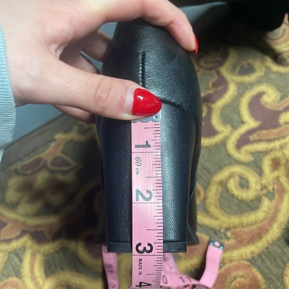 March Fisher Over the Knee Boots Black - Picture 6 of 7